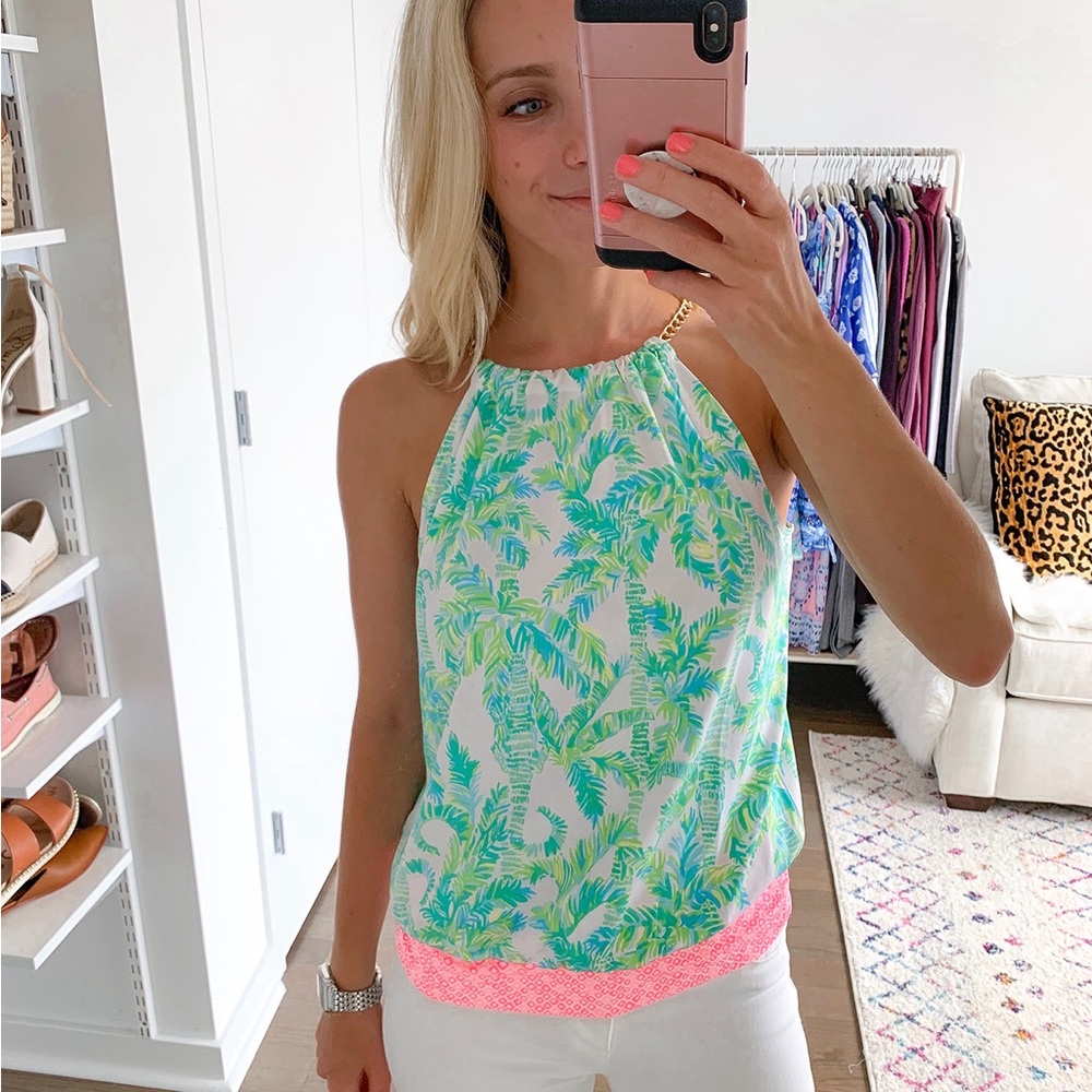 Lilly Pulitzer halter top XS
